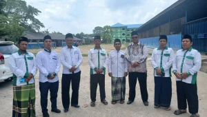 Dalam Rangka Harlah NU ke-102, MWC NU Batang Kuis Gelar Ziarah Kubur
