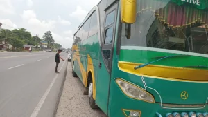 Brakkk! Hantam Bus Pariwisata, Pelajar di Tanjung Morawa Tewas Seketika