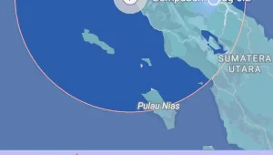 Gempa 6,2 Skala Richter (SR) Guncang Aceh Barat Daya, BMKG : Tidak Berpotensi Tsunami