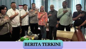 Perkuat Sinergi, Kabid Humas Polda Sumut Bersilaturahmi ke Kantor SMSI