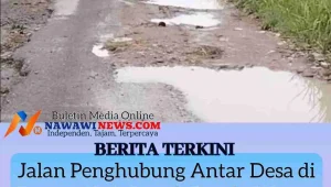 Jalan Penghubung Antar Desa di Batang Kuis Rusak Parah, Warga Minta Pemkab Deli Serdang Bertindak Cepat