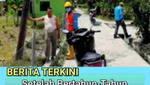 Setelah Bertahun-Tahun Terabaikan, Tiang Listrik Lapuk di Desa Mesjid Akhirnya Direspons PLN