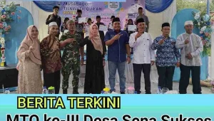 MTQ ke-III Desa Sena Sukses Digelar, Kades Yuli Gaungkan Semangat Membangun Generasi Qur’ani