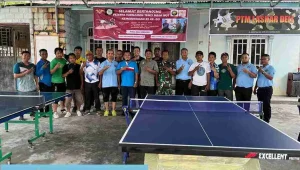 Semarak HUT RI ke-80, KONI Batang Kuis Gelar Turnamen Tenis Meja