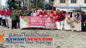 Jelang HUT ke-80 RI, 1.000 Bendera Merah Putih Dibagikan di n 4 Aksara Medan