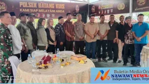 Temu Pisah Kapolsek Batang Kuis : AKP Suhadi SH, MH Serahkan Tugas Kepada AKP Salija SH