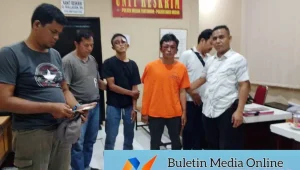 Pelaku Ranmor Nyaris Tewas Dihajar Massa di Batang Kuis, Sepeda Motor Pelaku Dibakar