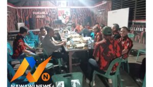Pemuda Pancasila Tandam Hilir Gelar Silaturahmi Bersama Kanit Intel Polsek Binjai & Babinsa: Sinergi Kuat Jaga Kamtibmas Desa