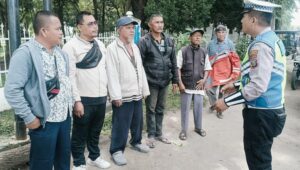 Satlantas Polresta Deli Serdang Gelar Sosialisasi Ops Zebra Toba 2025 kepada warga pengguna jalan