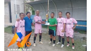 Bina Muda Juara Turnamen Erick Bengkel Cup I 2025 Usia 45, Tundukkan Brother 22 FC 2–1