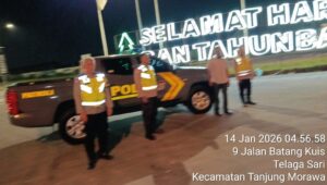 Wujudkan Kamtibmas Kondusif, Polsek Tanjung Morawa Tingkatkan Patroli di Wilkumnya