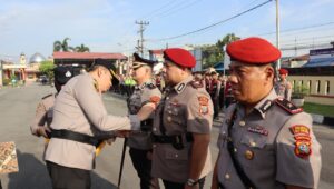 3 Kasat & 1 Kapolsek di Jajaran Polresta Deli Serdang Resmi Diganti