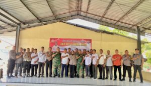 Kapolsek Binjai AKP Siti Asiyah Lakukan Road Show Silaturrahmi dengan Forkopimcam Binjai dan Hamparan Perak