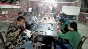Rapat Pleno Pencalonan Ketua Ranting dan Anak Ranting Pemuda Pancasila Desa Tandam Hilir Digelar