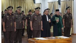 Kajati Sumatra Utara Lantik Aspidsus, ASPEMA, dan Kajari Medan