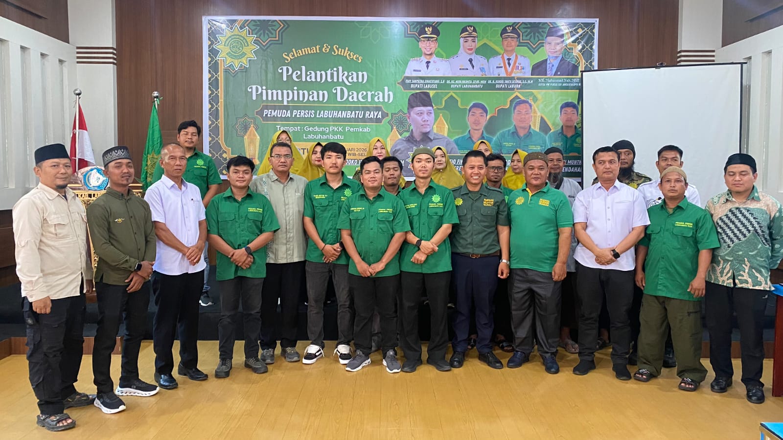 PD Pemuda PERSIS Labuhanbatu Raya Dilantik, Komitmen Perkuat Dakwah dan Sinergi Daerah