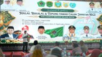 Kawal Keberangkatan Tamu Allah, IKLAB Raya Gelar Halal Bihalal dan Tepung Tawar Calon Haji 1447 H