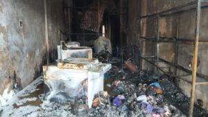 Kebakaran Ruko Laundry dan Bensin Eceran di Batang Kuis, Kerugian Ditaksir Capai Rp200 Juta