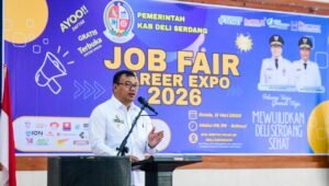 Tekan Pengangguran, Deli Serdang Buka Ratusan Peluang Kerja Lewat Job Fair