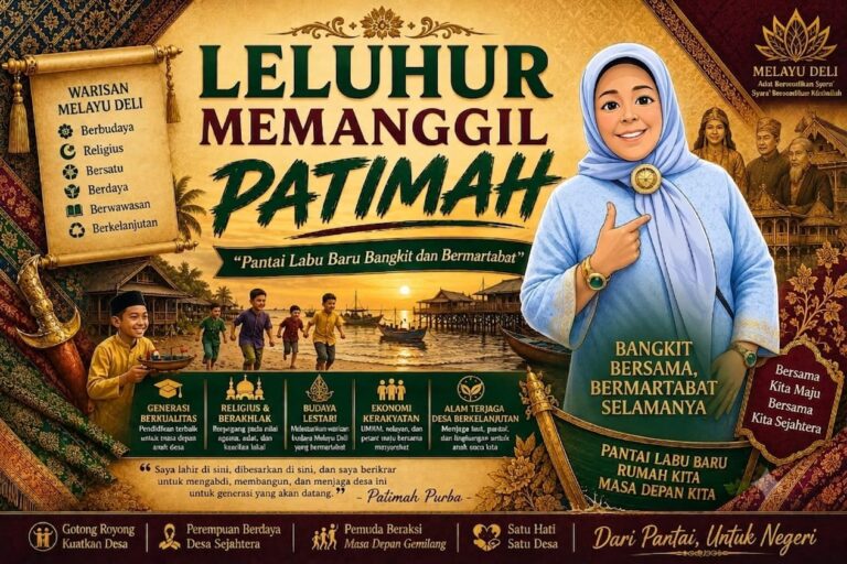 Pantai Labu Baru Memanggil Putrinya Pulang, Patimah Siap Mengabdi dan Membangun Desa
