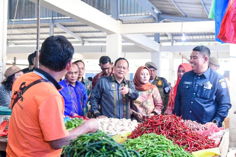 Sidak Pasar dan Swalayan, Sekdakab Deli Serdang Pastikan Stok Aman dan Harga Stabil Jelang Idul adha