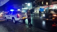 Jaga Stabilitas Kamtibmas Diwilayahnya, Polsek Sunggal Gencar Lakukan Patroli Blue Light
