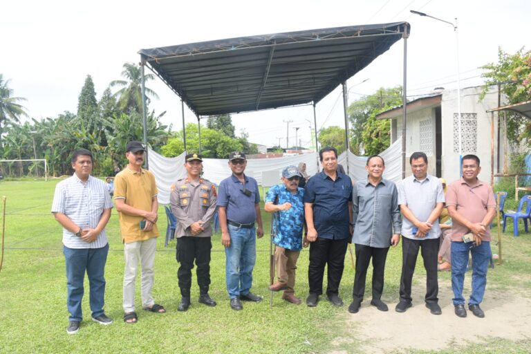 Sekda Tinjau TPS di Pasar VI Kualanamu, Pilkades Berlangsung Tertib dan Lancar