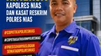 Wakil Ketua DPD KNPI Sumut Minta Kapolda Evaluasi Kinerja Kapolres dan Kasat Reskrim Nias