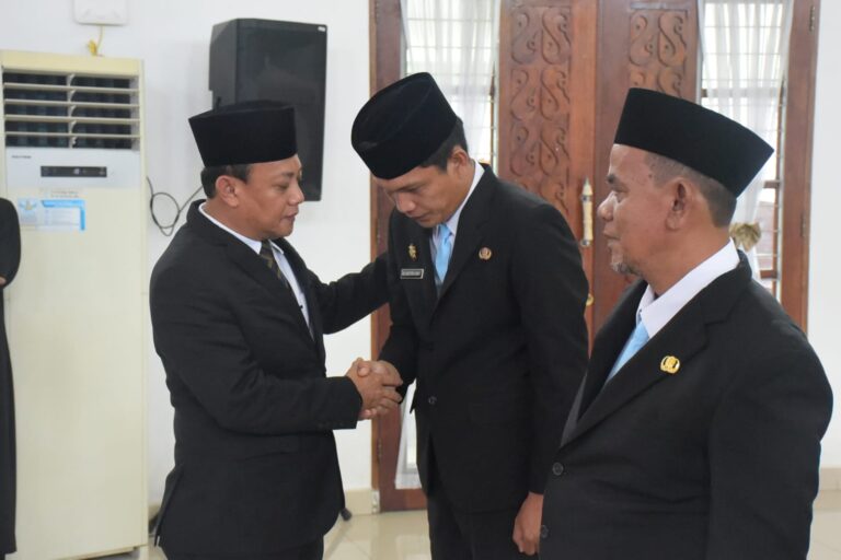 Pelantikan 18 Pejabat, Sekda Tekankan Amanah dan Profesionalisme ASN