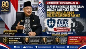 Di Momen HUT Bhayangkara ke-80, Laporan Membusuk Enam Bulan: Wilson Lalengke Tuding Polres Nias Lalaikan Tugas Melindungi Rakyat
