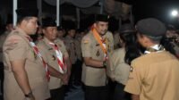 Bermalam Bersama Kontingen Jamdasu XI, Wabup Dorong Pramuka Jadi Generasi Membanggakan Deli Serdang