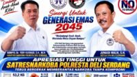LPA Deli Serdang Apresiasi Keberhasilan Satresnarkoba Polresta Deli Serdang Ungkap Kasus Narkoba
