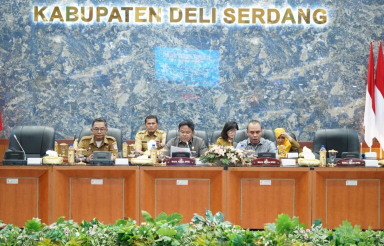 Fraksi DPRD Sampaikan Pandangan Umum terhadap Sejumlah Ranperda Pemkab Deli Serdang