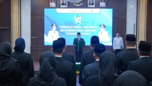 22 Pejabat Manajerial Pemko Medan Dilantik, Sekda: Ambisi Tak Boleh Kalahkan Integritas
