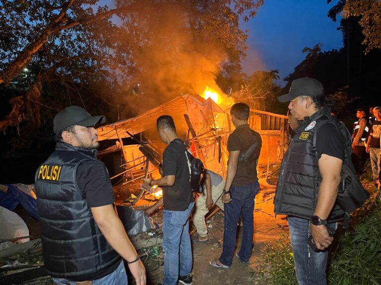 Gerebek Barak Narkoba, Polrestabes Medan Amankan Pengedar Sabu