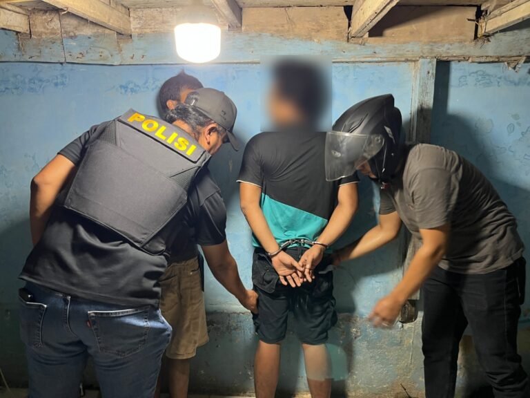 Gerebek Rumah di Bantaran Sungai Deli, IRT Bandar Sabu Ditangkap