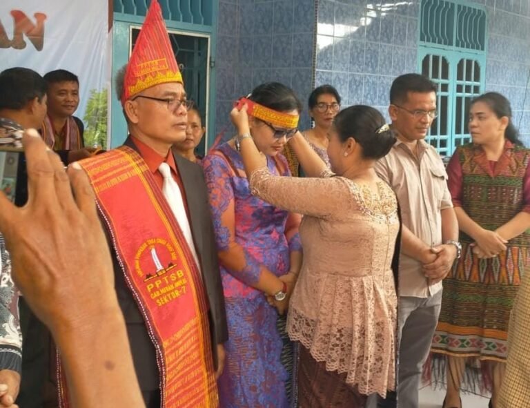 Simon Sinaga S.E Dilantik Jadi Ketua Sektor 7 PPTSB Cabang Medan Amplas