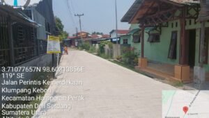 Kontrak Perbaikan Jalan Darsono Hamparan Perak Masih Berjalan, Tak Benar Mangkrak