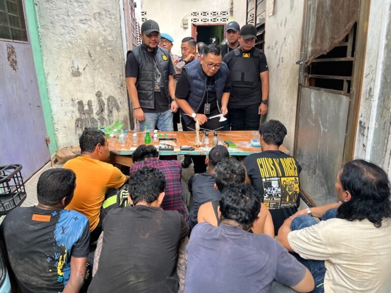 Dua Sarang Narkoba di Mangkubumi Digerebek 2 Pengedar, 7 Pemakai Diciduk