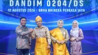 Wabup Hadiri Lepas Sambut Dandim 0204/DS, Perkuat Sinergi Jaga Kondusivitas Deli Serdang