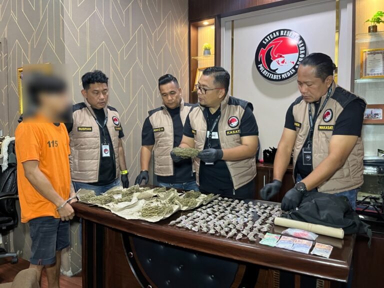 Tak Jera! Beralih Jadi Bandar Narkoba, Residivis Pencurian di Medan Masuk Penjara Lagi