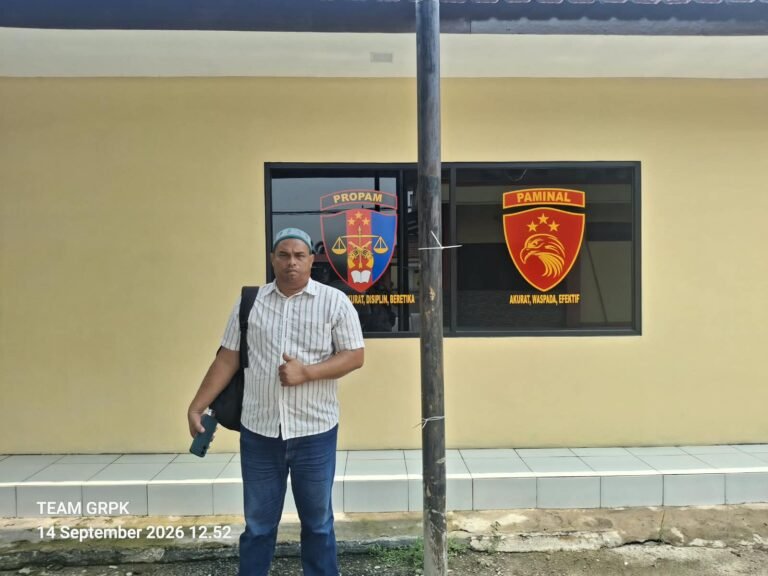 Hampir 3 Tahun Tanpa Kepastian Hukum, GRPK Adukan Dugaan Pelanggaran Etik Penyidik Unit Harda ke Propam Polresta Deli Serdang
