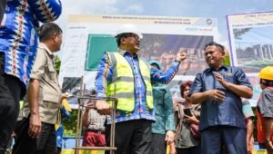 Alun-Alun STM Hilir Mulai Dibangun, Disiapkan Jadi Pusat Aktivitas Warga