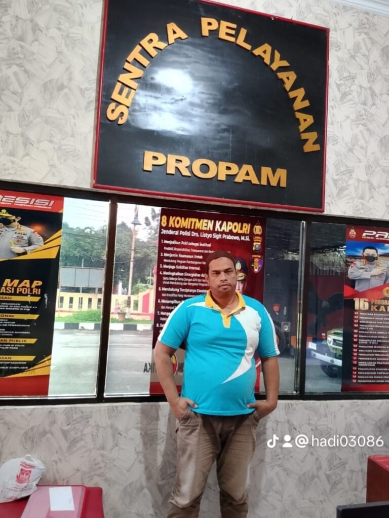 Abdul Hadi mengucapkan Apresiasi kepada Penyidik, Kanit dan Kasat Reskrim Polresta Deli Serdang terkait SP3 terkait Laporan Ahmad Nawar DKk
