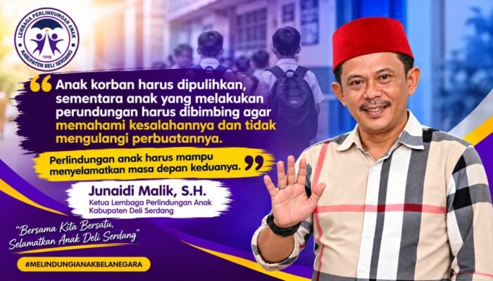 LPA Deli Serdang: Perdamaian Bukan Akhir Penanganan, Pemulihan Anak Harus Dipastikan