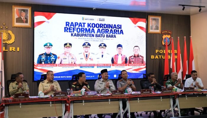 Polres Batu Bara Fasilitasi Rakor Reforma Agraria, Dorong Penyelesaian Konflik Pertanahan secara Terkoordinasi