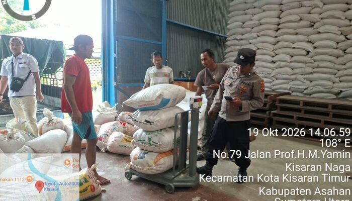 Polres Batu Bara Kembali Salurkan 1,609 Ton Jagung ke Bulog Asahan.
